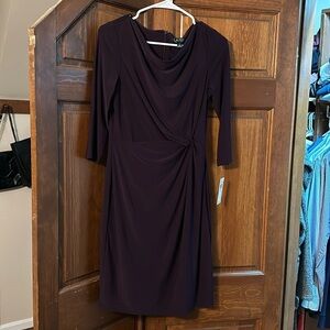Ralph Lauren Size 6 NWT Purple Dress
